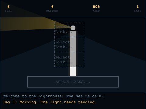 Lighthouse At Worlds Edge