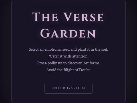 Night Verse Garden