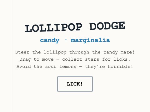 Lollipop Dodge