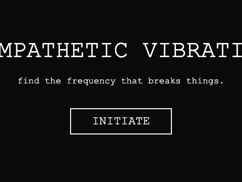 Sympathetic Vibration