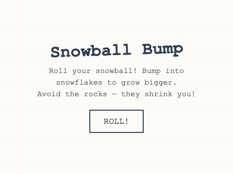 Snowball Bump