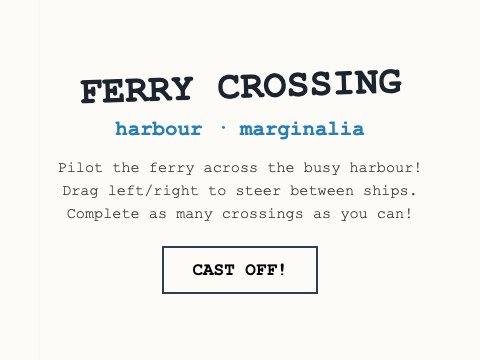 Ferry Crossing
