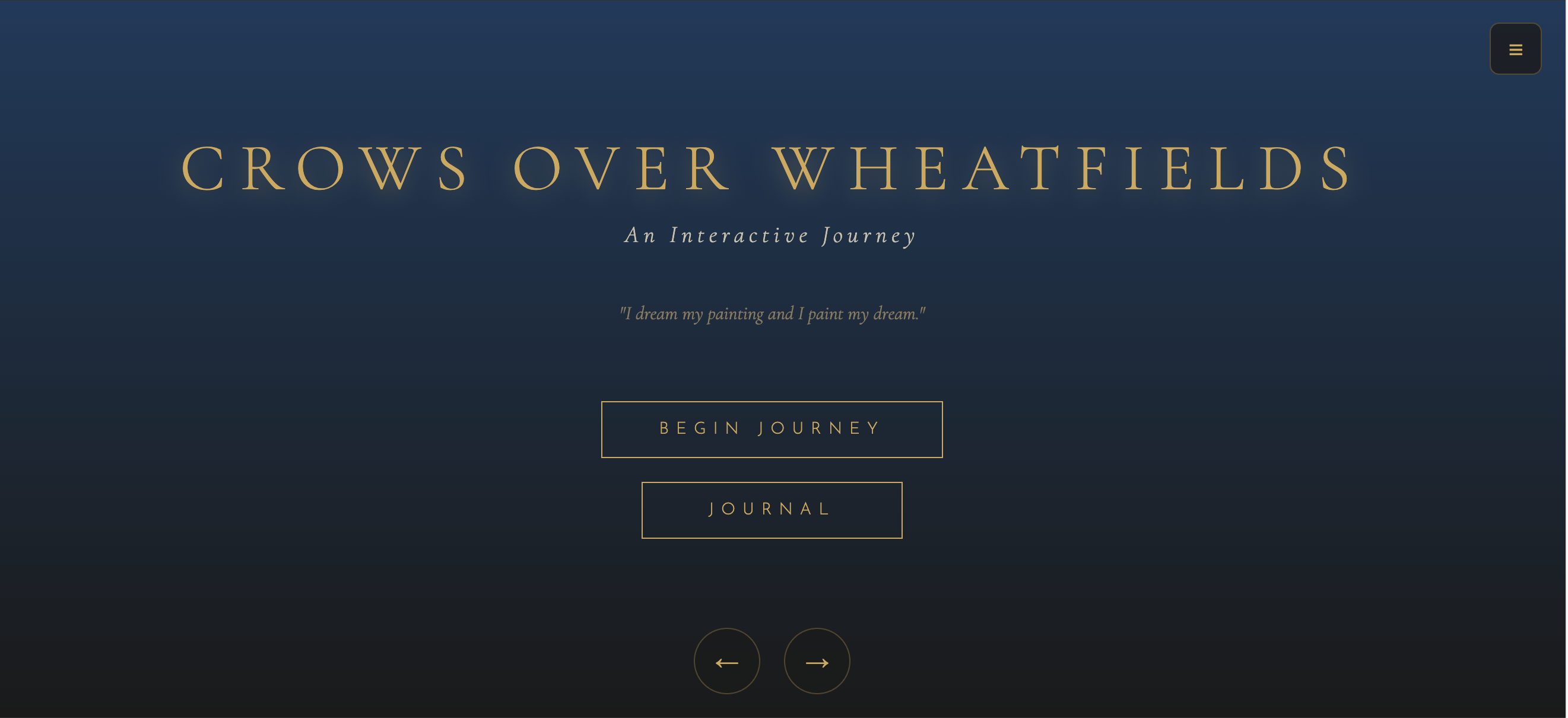 Crows Over Wheatfields